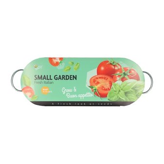 mini moestuintje italiaanse caprese salade