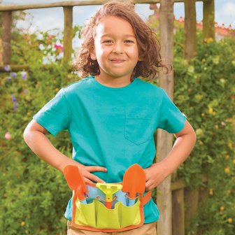 kinder tuingereedschap met riem
