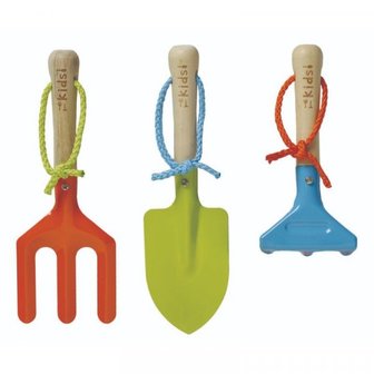 kinder tuingereedschap met riem