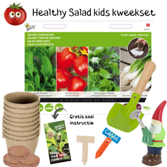 healthy salad kinder kweekset