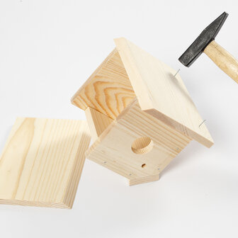 vogelhuisje timmeren