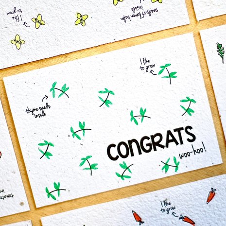groeikaart congrats
