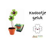 Afscheidskado juf of meester | Kadootje geluk - klavertje vier Afscheidskado juf of meester | Kadootje geluk - klavertje vier