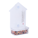Raamvoederhuis met thermometer Raamvoederhuis met thermometer