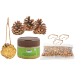 Doe-het-zelf vogelvoer dennenappels Doe-het-zelf vogelvoer dennenappels