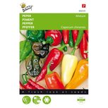 Peper zaden 5 soorten Peper zaden 5 soorten