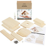 Pre-order: vogelhuisje zelf maken pakket Pre-order: vogelhuisje zelf maken pakket
