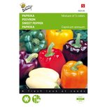 Paprika zaden 5 kleuren Paprika zaden 5 kleuren