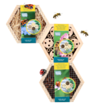 Pre-order: Buzzy hexagon insecten Homes| set van 3 Pre-order: Buzzy hexagon insecten Homes| set van 3
