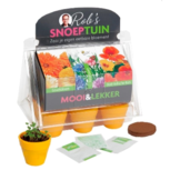 Kweekset Snoep Tuintje eetbare bloemen | Buzzy Kids Kweekset Snoep Tuintje eetbare bloemen | Buzzy Kids